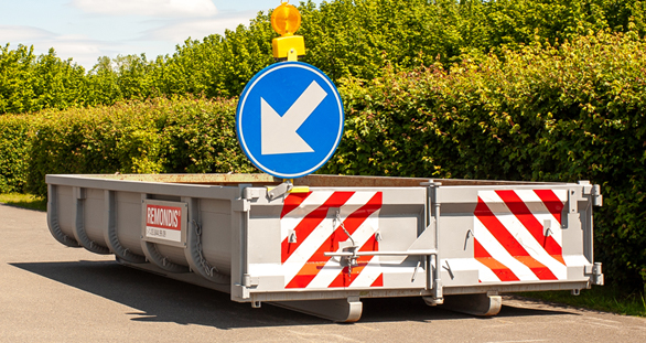 open container door de service van Remondis Depoorter geplaatst