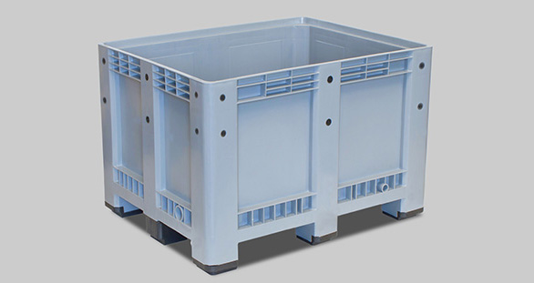 Plastiek palletbox voor het verzamelen van chemisch en gevaarlijk afval