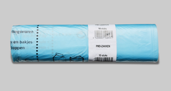 PMD zaaken van 110 liter op rol