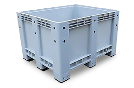 palletboxen voor het verzamelen van chemisch en gevaarlijk afval