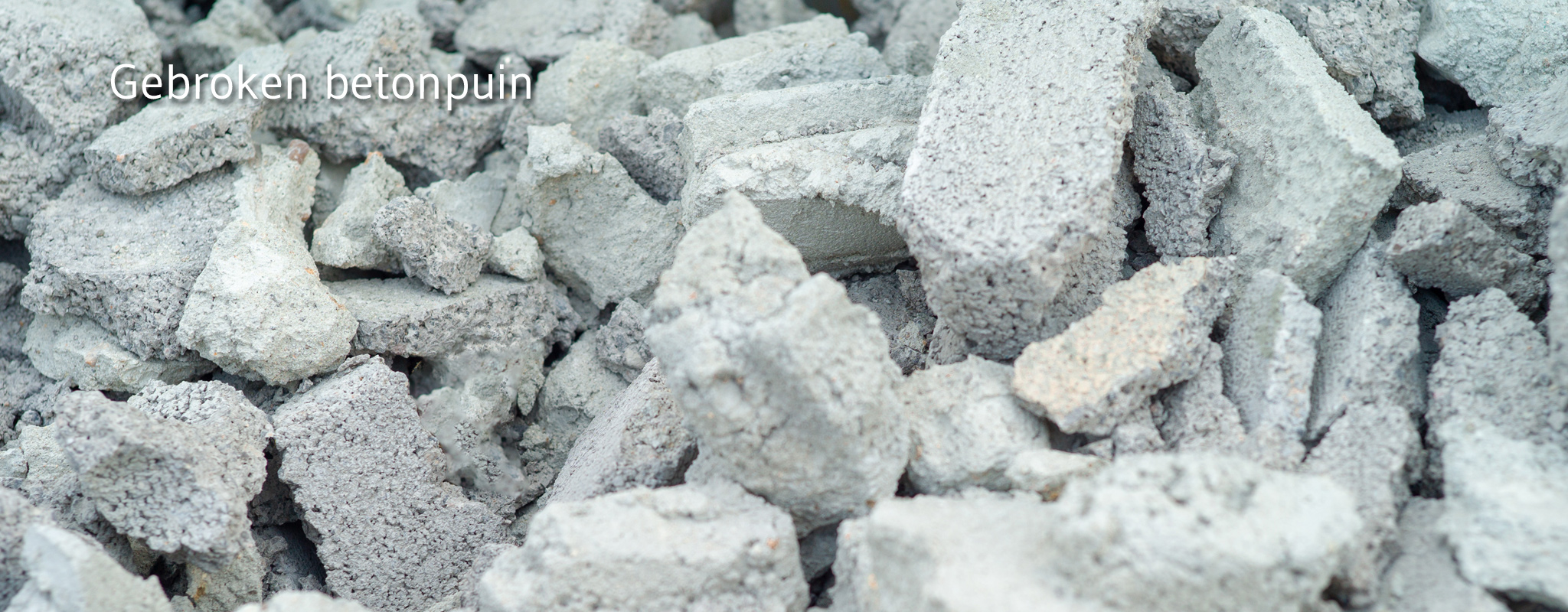 Gebroken betonpuin bouwmateriaal te koop bij remondis depoorter